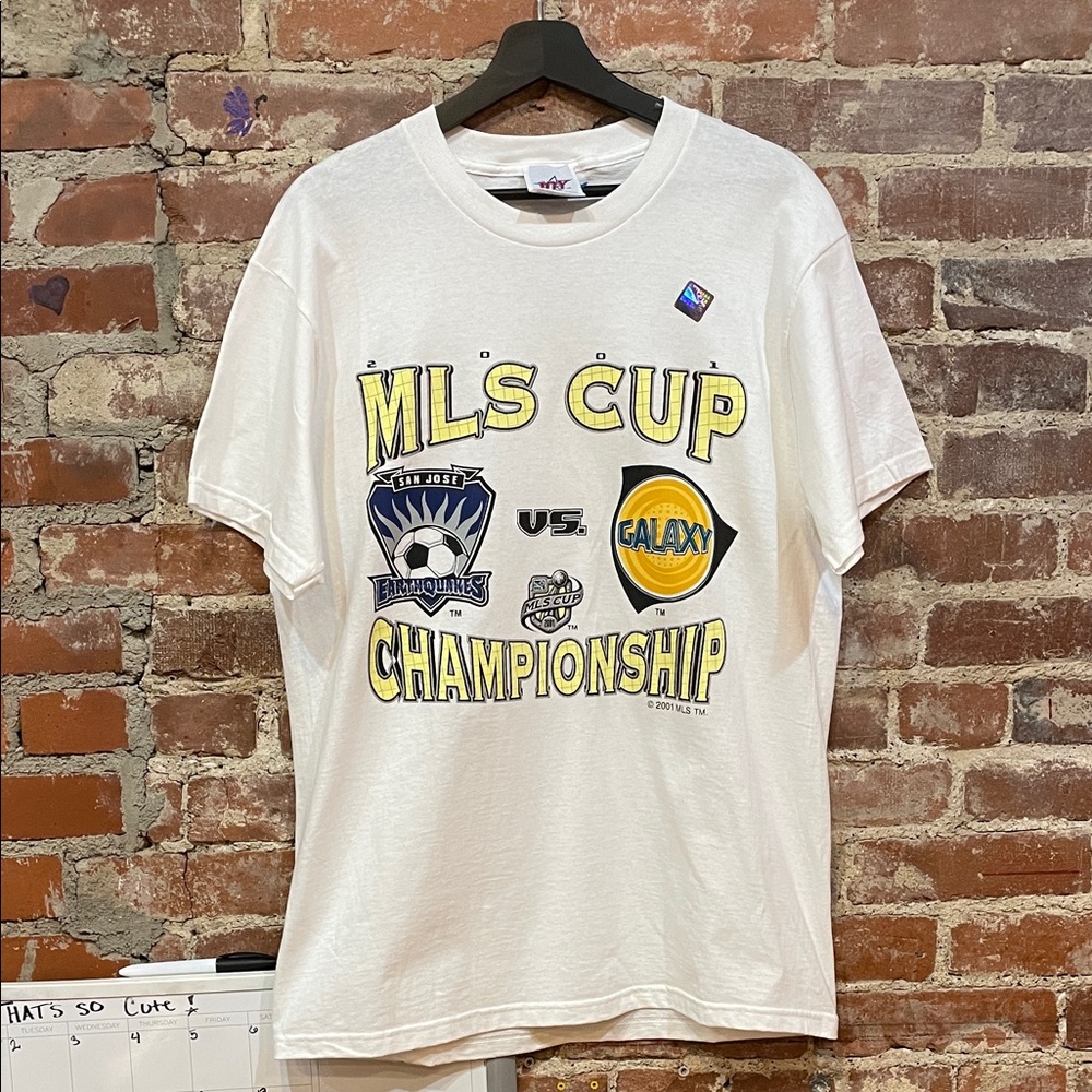 White MLS Cup Championship T-Shirt